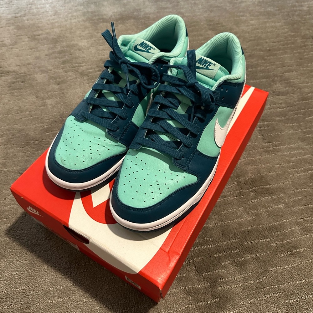 Nike Dunk Low Geode Teal WOMENS SIZE